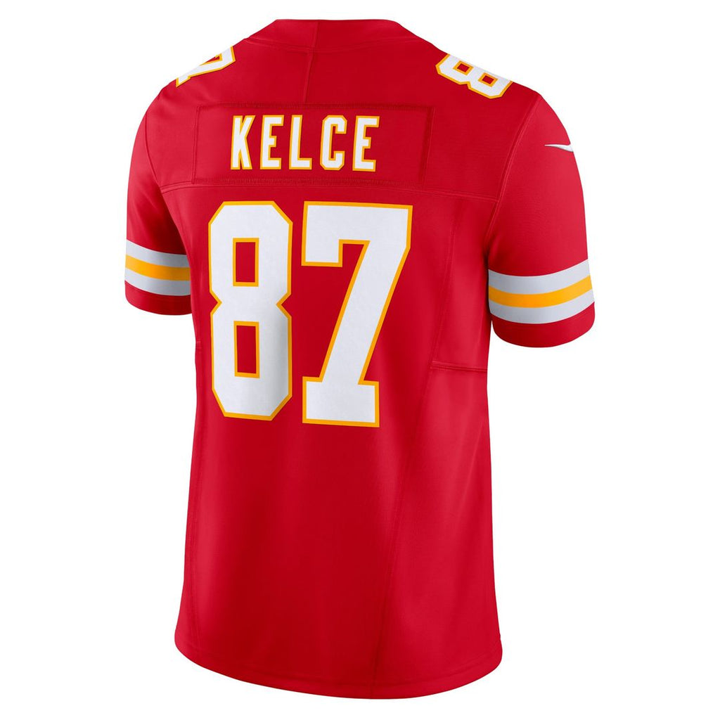 Kansas City Chiefs Travis Kelce Nike Red Vapor F.U.S.E. Limited Jersey product image 3, provided for visual reference and