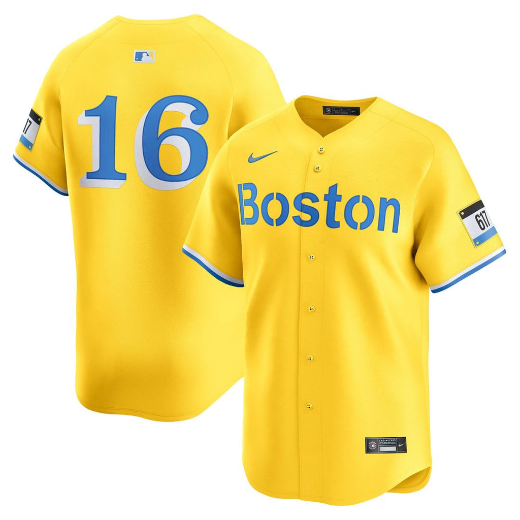 Boston Red Sox Jarren Duran Nike White Home Limited Player Jersey product image 7, provided for visual reference and product