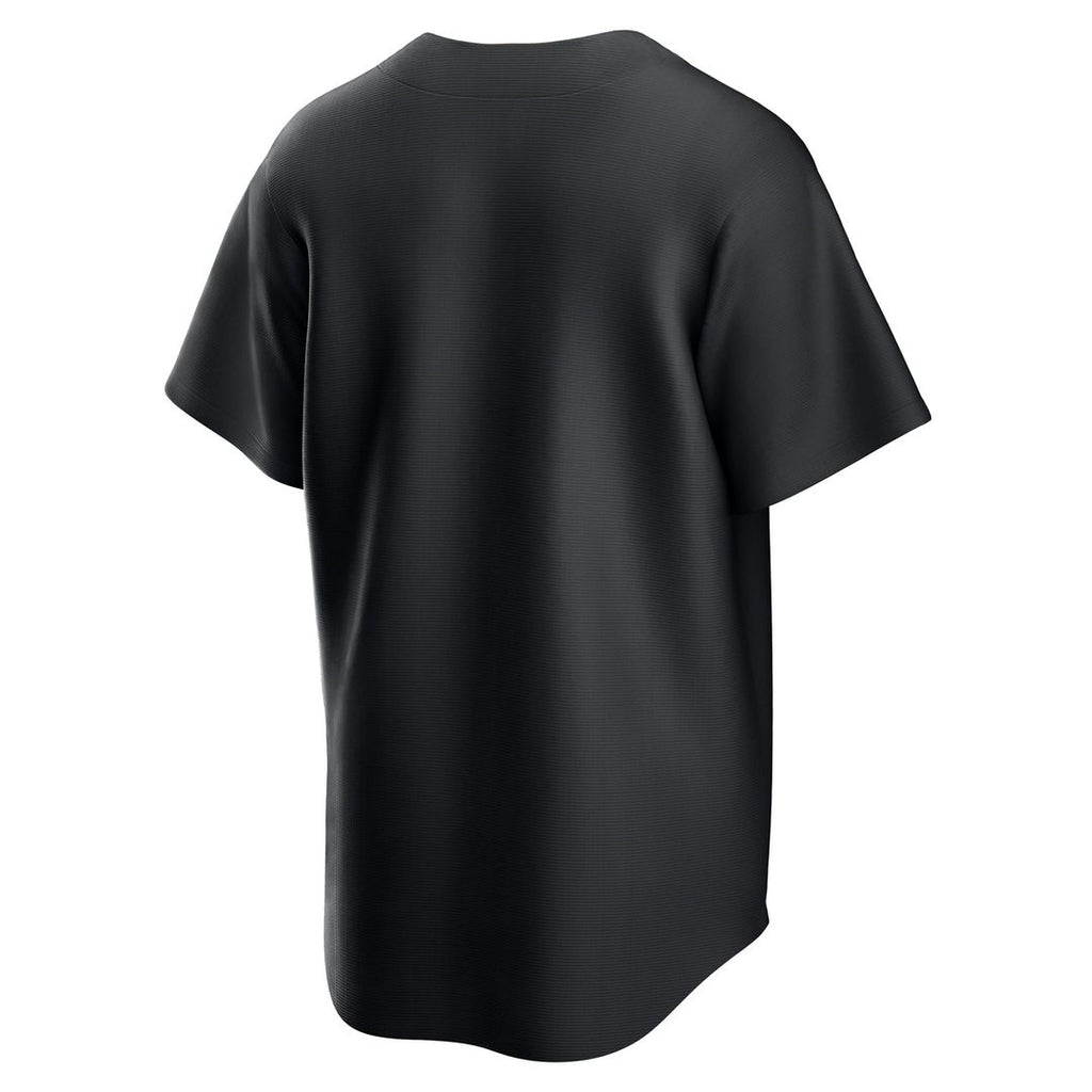Cleveland Guardians Nike Black Replica Jersey product image 3, provided for visual reference and product detail review