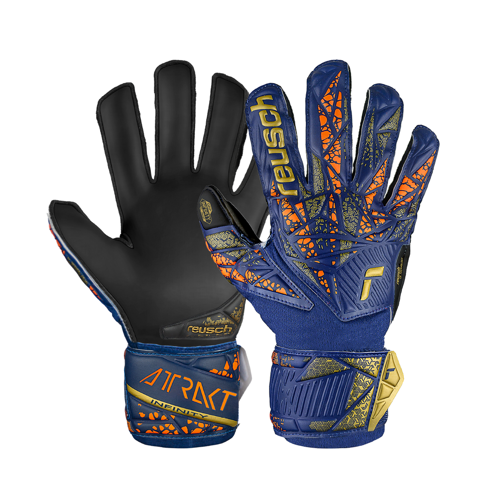REUSCH Attrakt Infinity Finger Support™ Junior 54 72 710 4411 product image 1, provided for visual reference and product