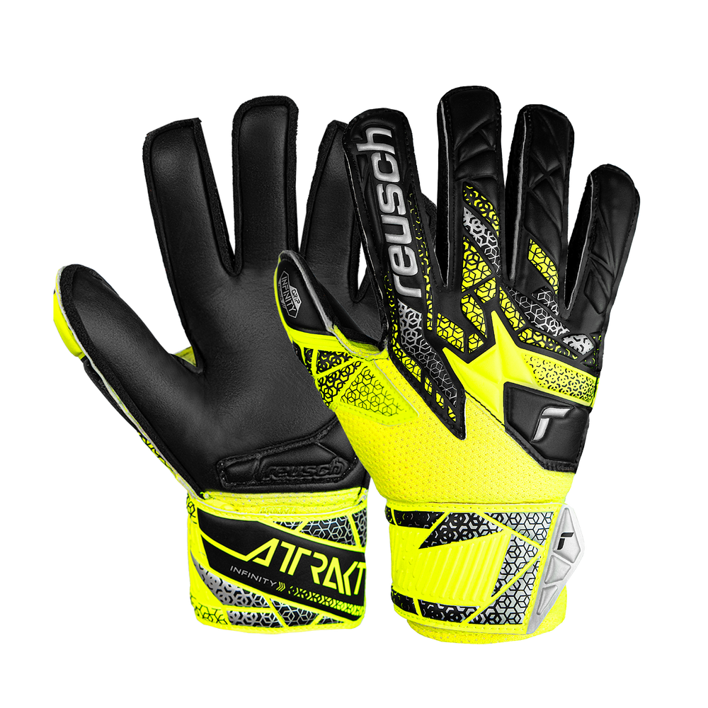REUSCH Attrakt Infinity Finger Support™ Junior 54 72 710 2025 product image 1, provided for visual reference and product