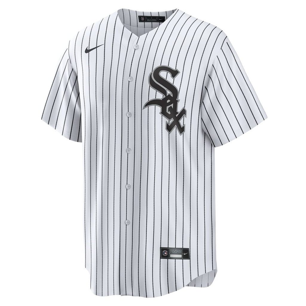 Chicago White Sox Nike White #1 Groom Home Replica Jersey product image 2, provided for visual reference and product detail