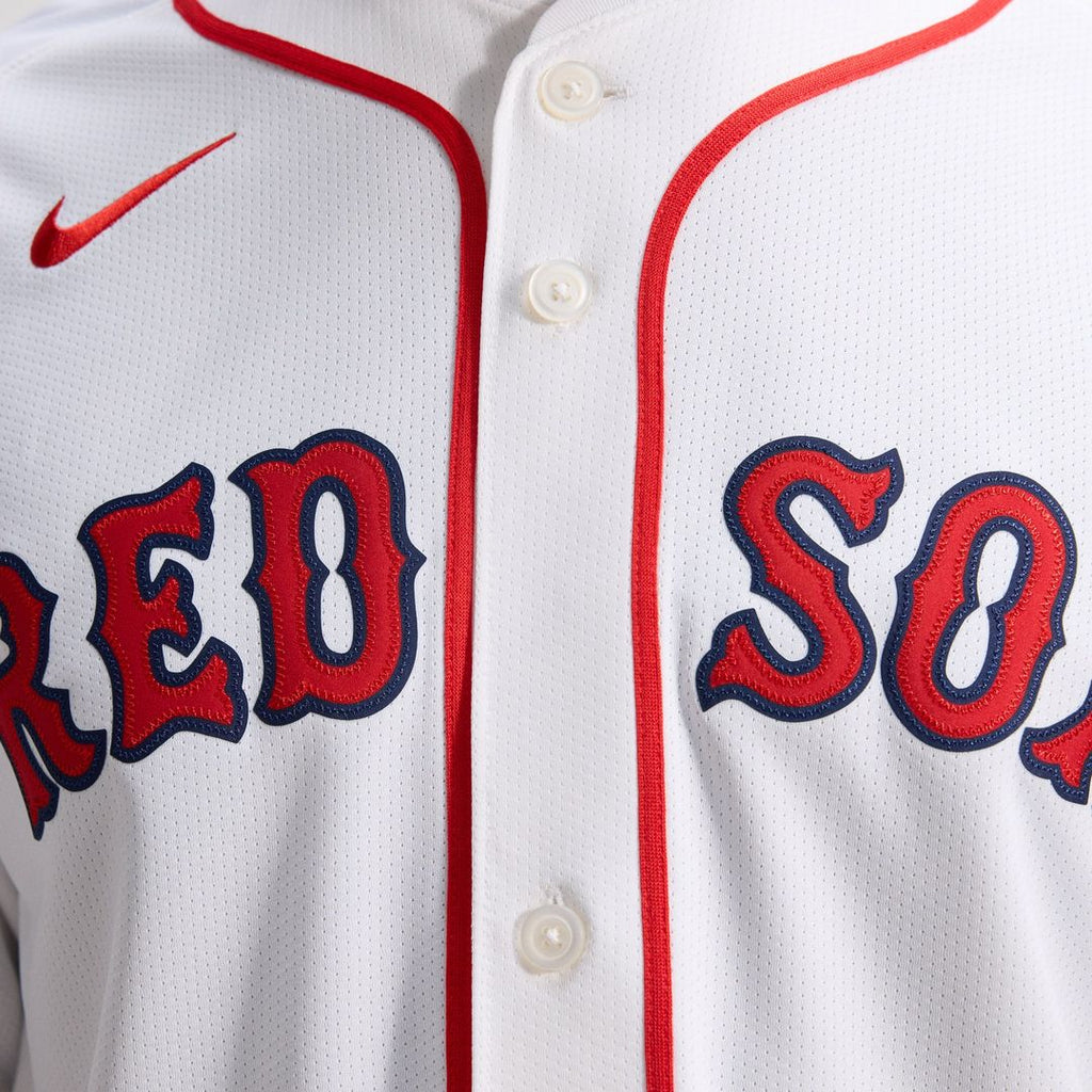 Boston Red Sox Nike White Home Limited Jersey product image 10, provided for visual reference and product detail review