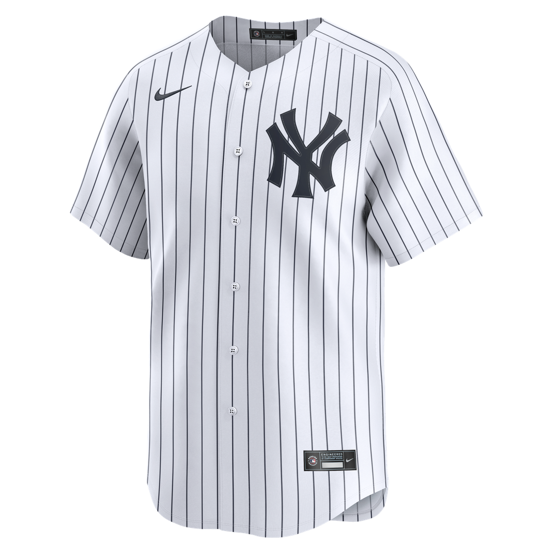 New York Yankees Austin Wells Nike White Home Limited Player Jersey product image 2, provided for visual reference and