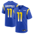 Los Angeles Rams Jimmy Garoppolo Nike Royal Game Jersey product image 1, provided for visual reference and product detail