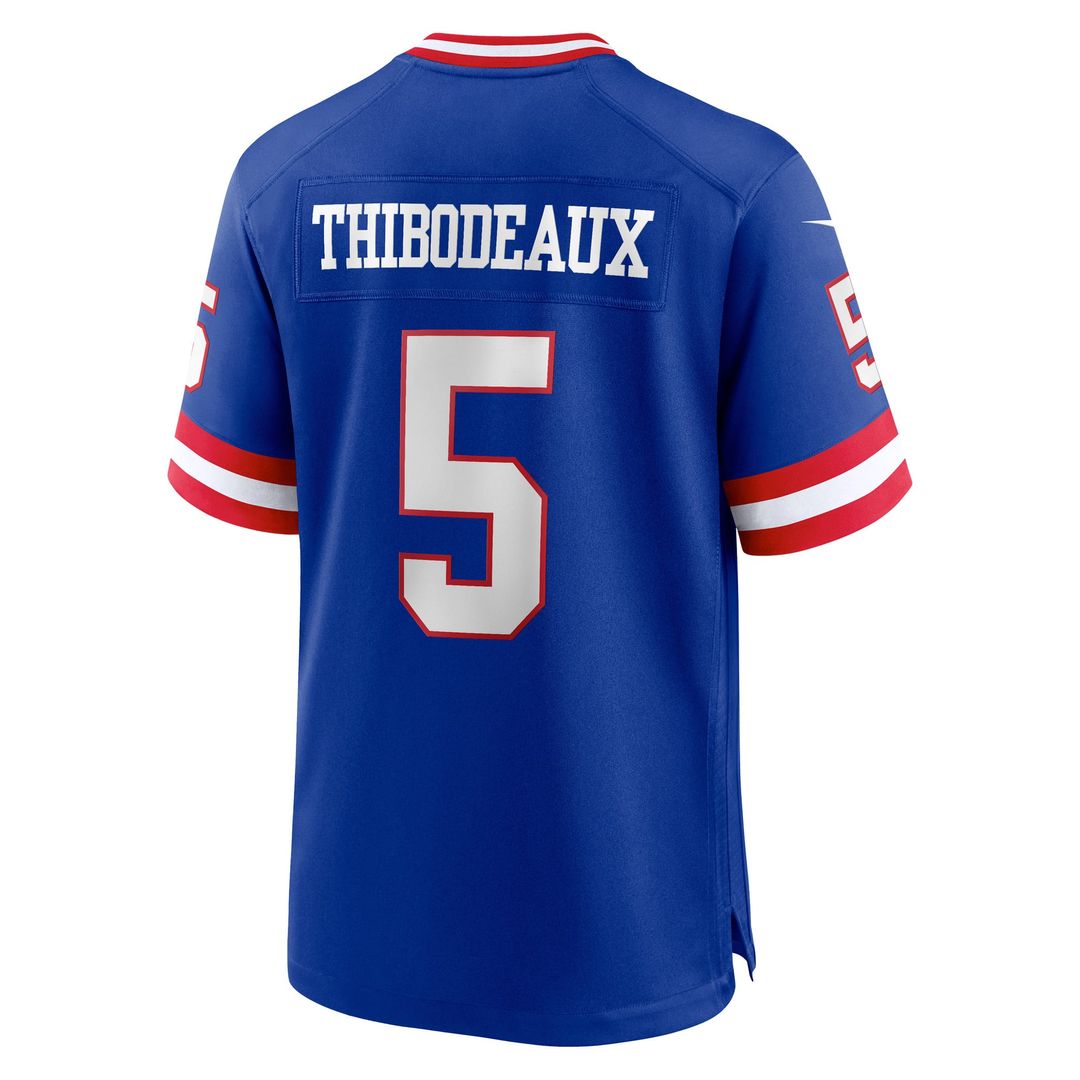 New York Giants Kayvon Thibodeaux Nike Royal Classic Player Game Jersey product image 3, provided for visual reference and