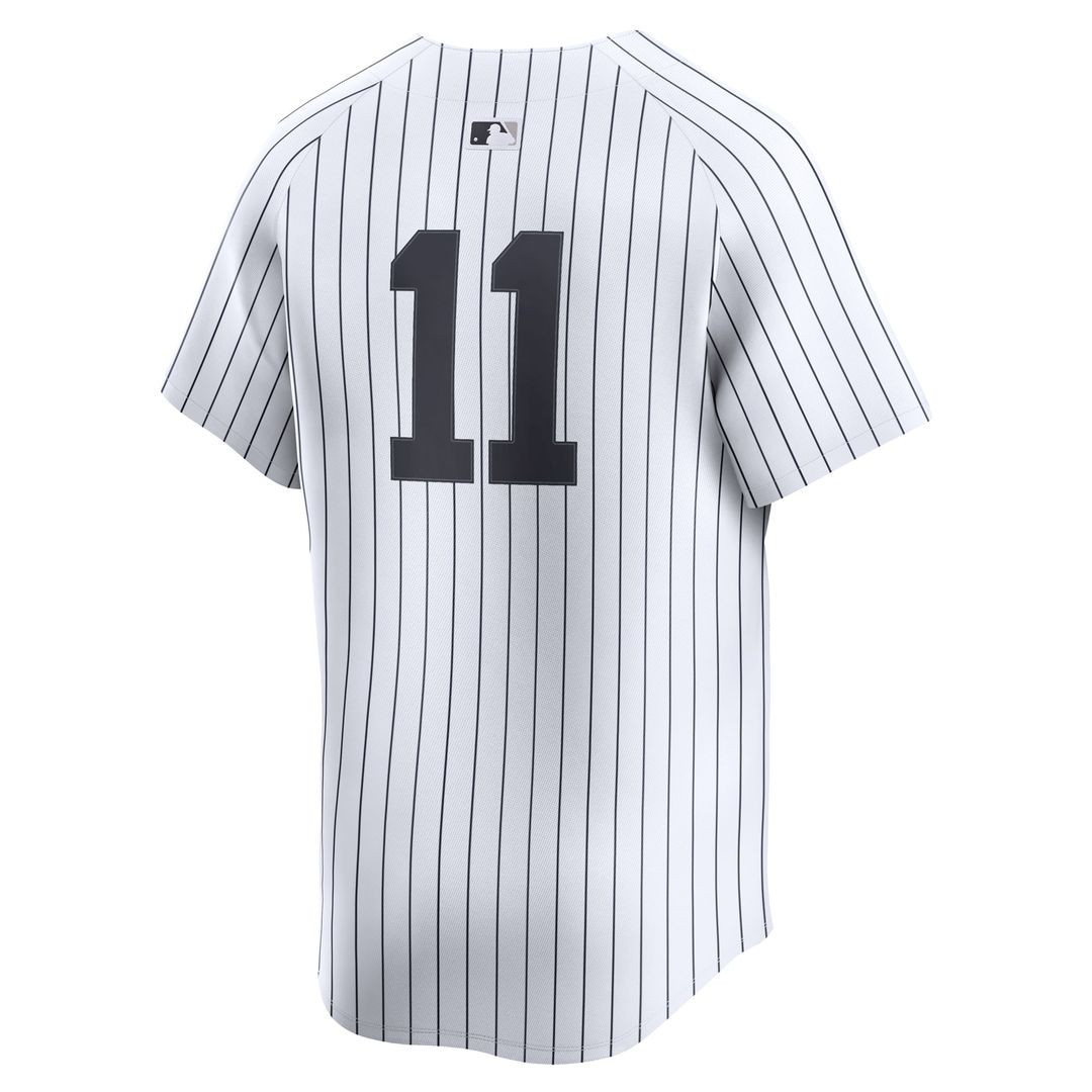 New York Yankees Anthony Volpe Nike White Home Limited Player Jersey product image 6, provided for visual reference and