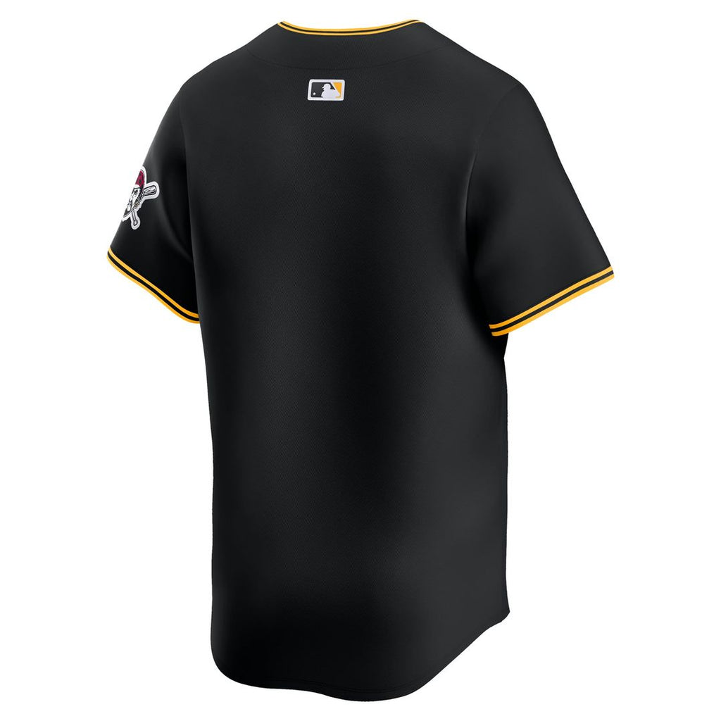 Pittsburgh Pirates Nike Black Alternate Limited Jersey product image 3, provided for visual reference and product detail