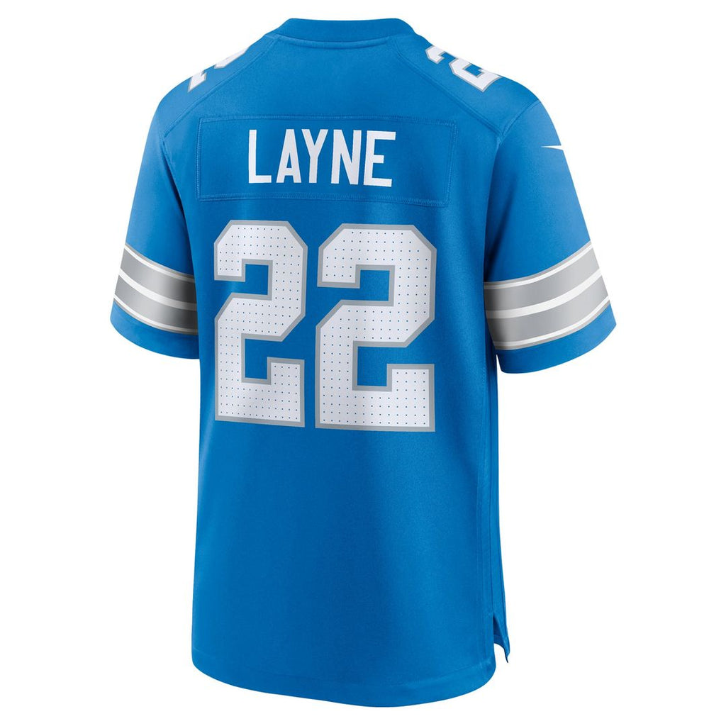 Detroit Lions Bobby Layne Nike Blue Retired Player Game Jersey product image 3, provided for visual reference and product