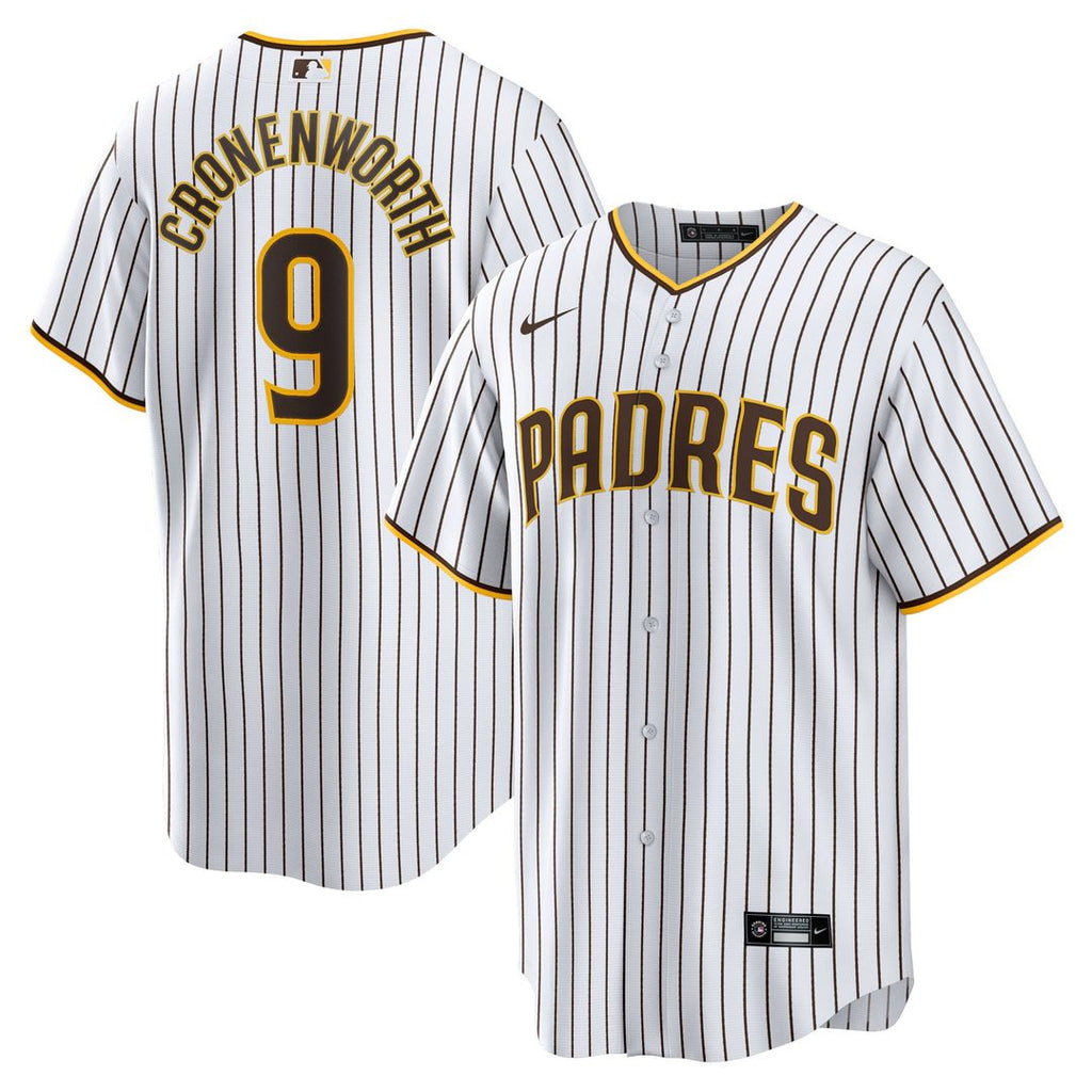 San Diego Padres Jake Cronenworth Nike White Home Replica Jersey product image 1, provided for visual reference and product