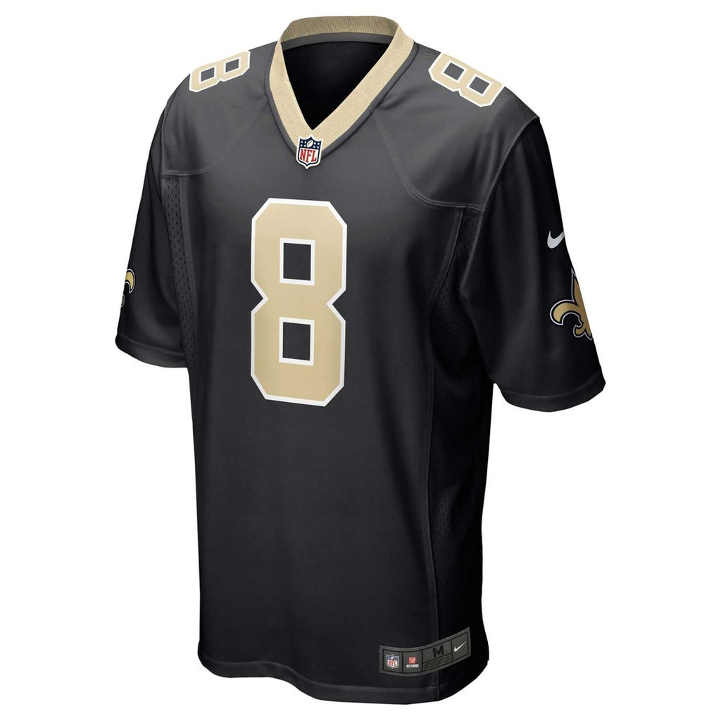 New Orleans Saints Archie Manning Nike Black Retired Player Game Jersey product image 2, provided for visual reference and