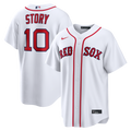 Boston Red Sox Trevor Story Nike White Home Replica Jersey product image 1, provided for visual reference and product detail