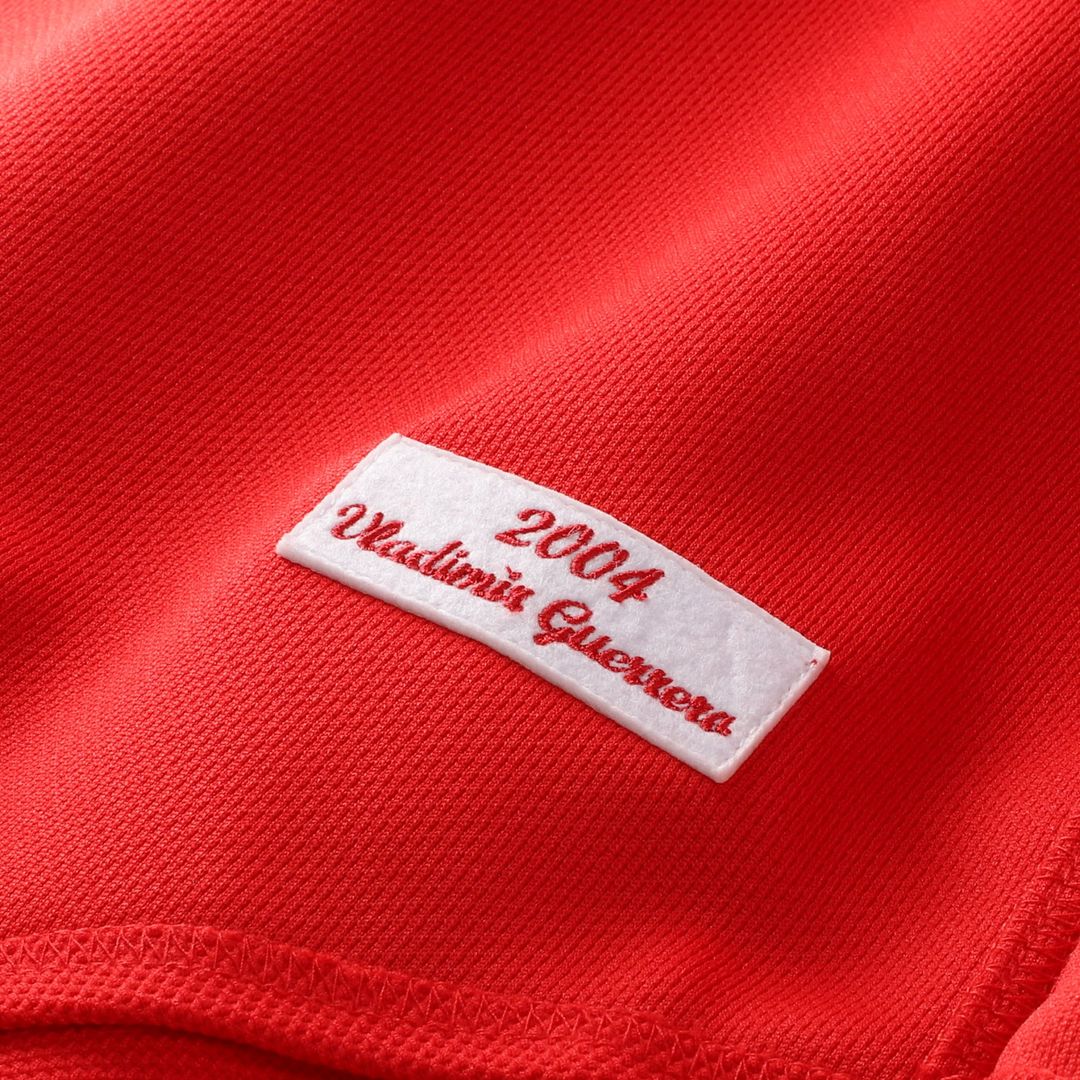 California Angels Vladimir Guerrero Mitchell & Ness Red Authentic Batting Practice Jersey product image 6, provided for