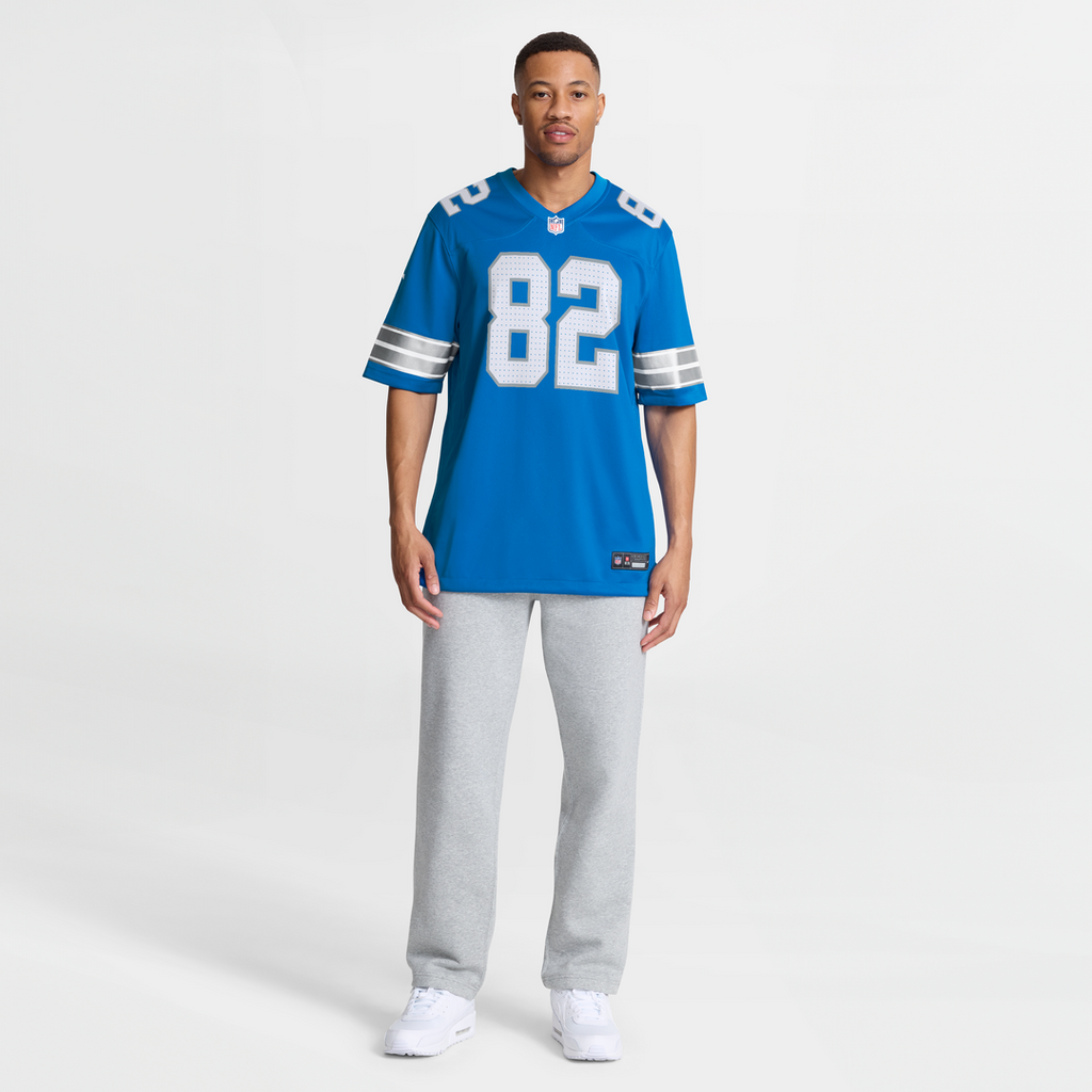 Detroit Lions Thomas Gordon Nike Blue Team Game Jersey product image 4, provided for visual reference and product detail