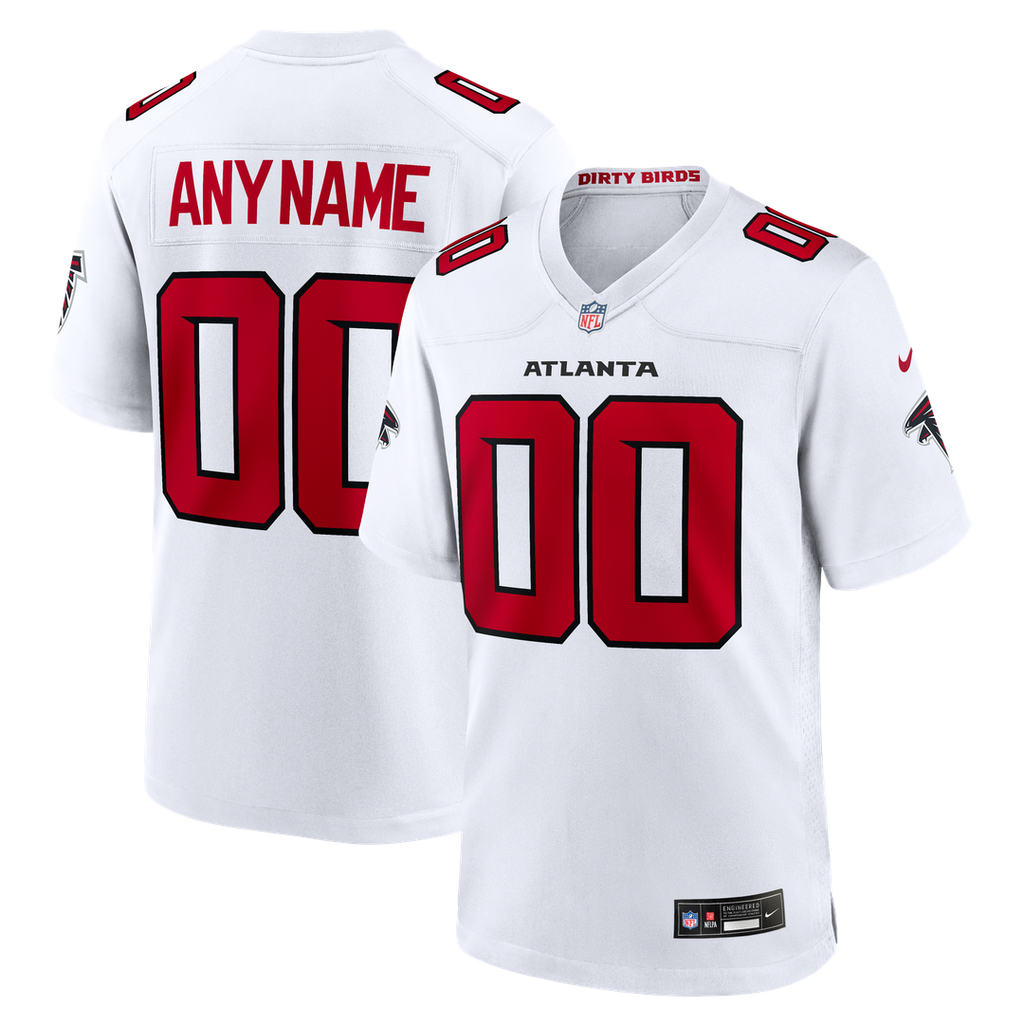 Atlanta Falcons Nike Red Custom Game Jersey product image 15, provided for visual reference and product detail review
