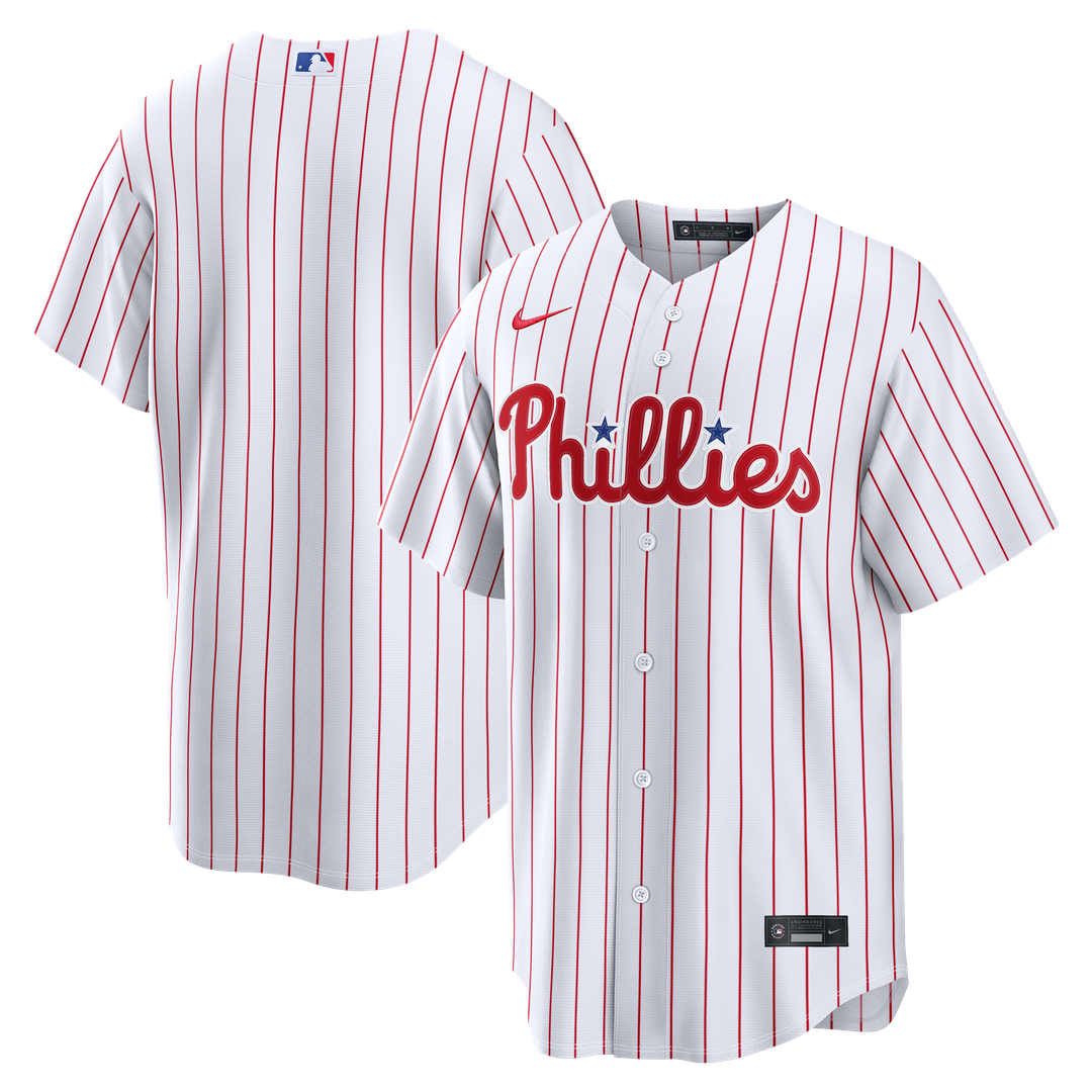 Philadelphia Phillies Nike White Home Replica Jersey product image 6, provided for visual reference and product detail review