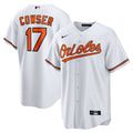 Baltimore Orioles Colton Cowser Nike White Home Replica Jersey product image 1, provided for visual reference and product