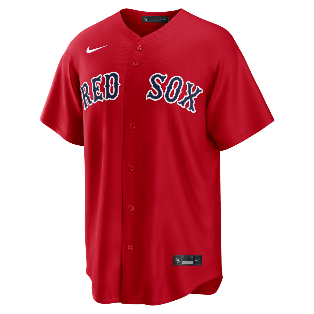 Boston Red Sox Roman Anthony Nike Red Alternate Replica Jersey product image 2, provided for visual reference and product