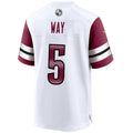 W.Commanders #5 Tress Way Player White Home Game Football product image 1