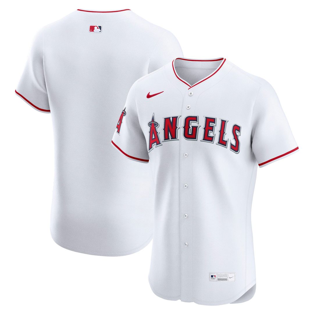 Los Angeles Angels Nike Red Alternate Elite Jersey product image 7, provided for visual reference and product detail review
