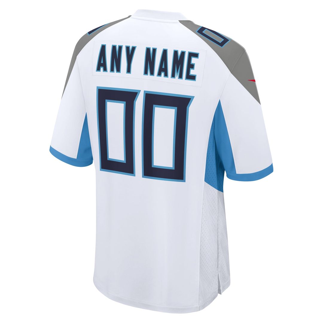 Tennessee Titans Nike Light Blue Alternate Custom Game Jersey product image 9, provided for visual reference and product
