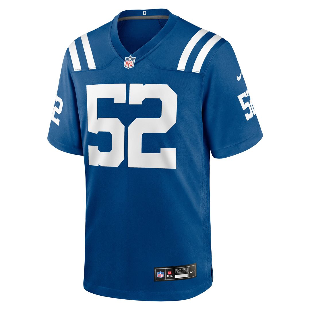 Indianapolis Colts George Gumbs Jr. Nike Royal Team Game Jersey product image 4, provided for visual reference and product