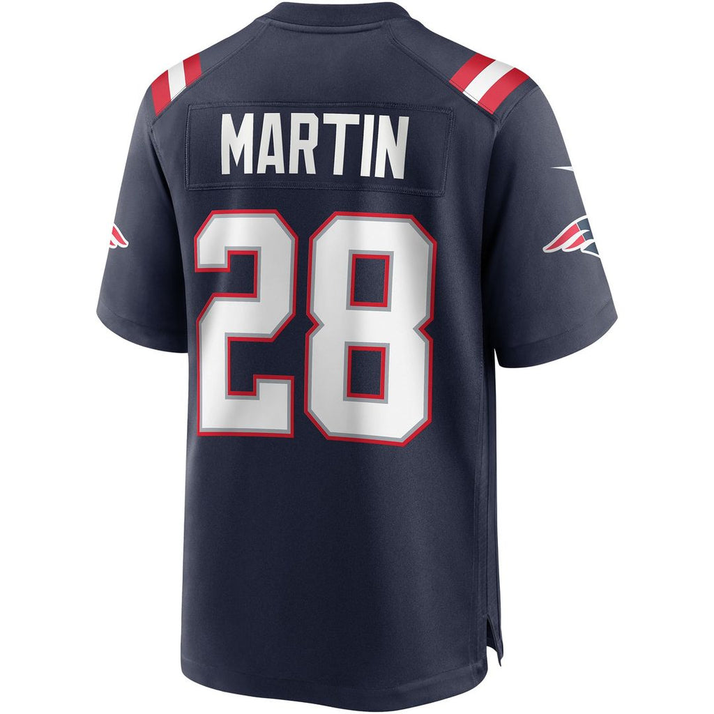 New England Patriots Curtis Martin Nike Navy Game Retired Player Jersey product image 3, provided for visual reference and