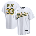 Athletics Henry Bolte Nike White Home Replica Jersey product image 1, provided for visual reference and product detail review