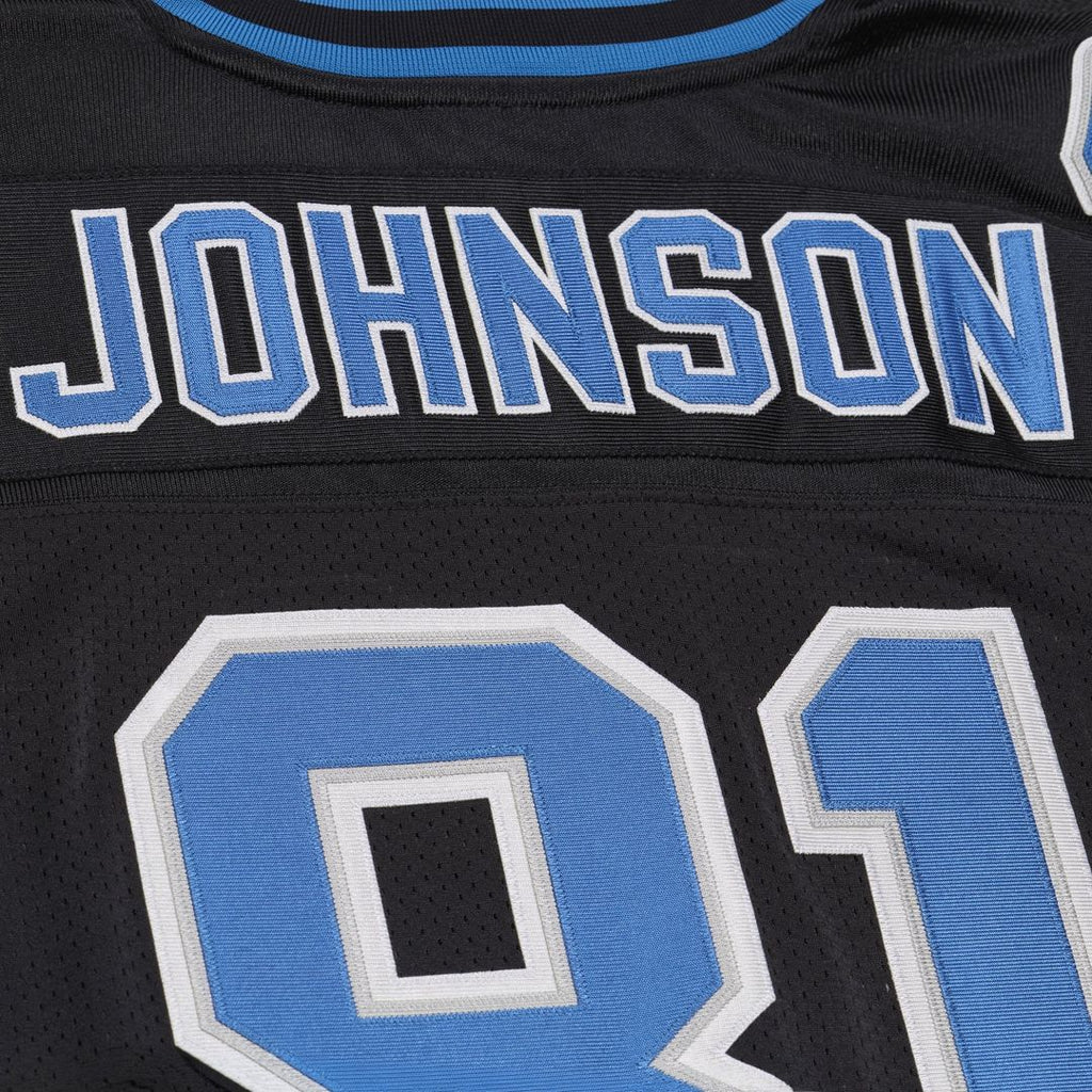 Detroit Lions Calvin Johnson Mitchell & Ness Black 2007 Authentic Throwback Jersey product image 7, provided for visual