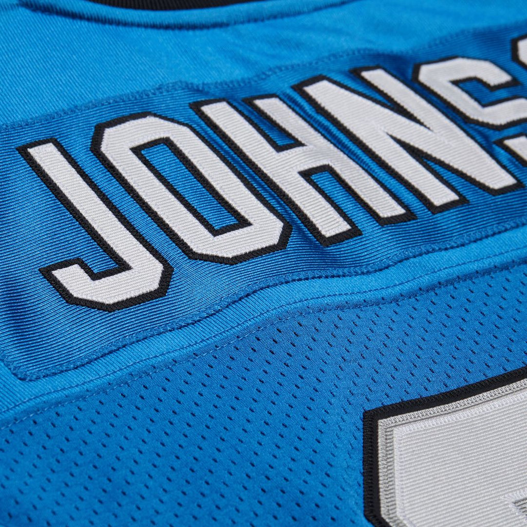 Detroit Lions Calvin Johnson Mitchell & Ness Black 2007 Authentic Throwback Jersey product image 24, provided for visual