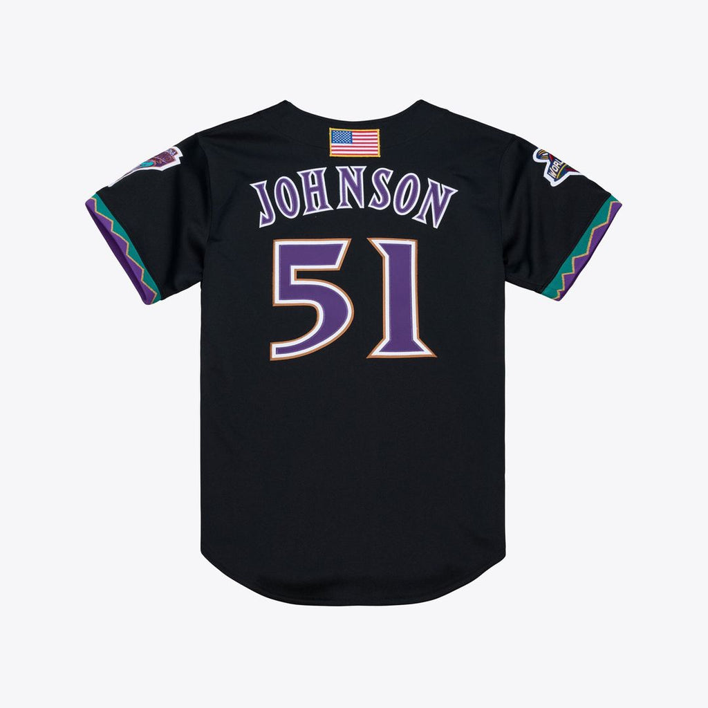 Arizona Diamondbacks Randy Johnson Mitchell & Ness Purple 2000 Throwback Authentic Jersey product image 22, provided for