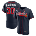 Atlanta Braves Drake Baldwin Nike Navy Alternate MLB Awards Authentic Jersey product image 1, provided for visual reference