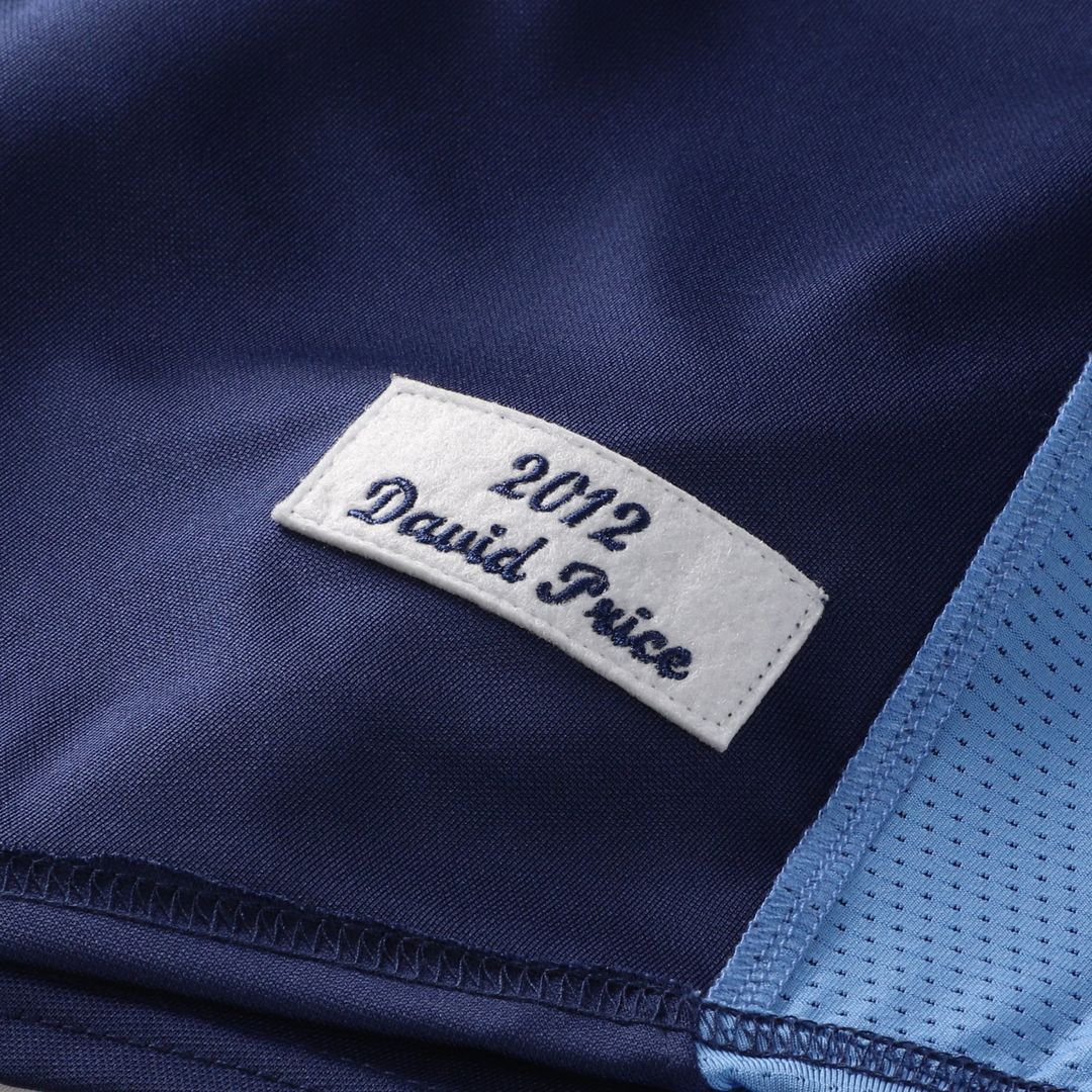 Tampa Bay Rays David Price Mitchell & Ness Blue Authentic Batting Practice Jersey product image 6, provided for visual
