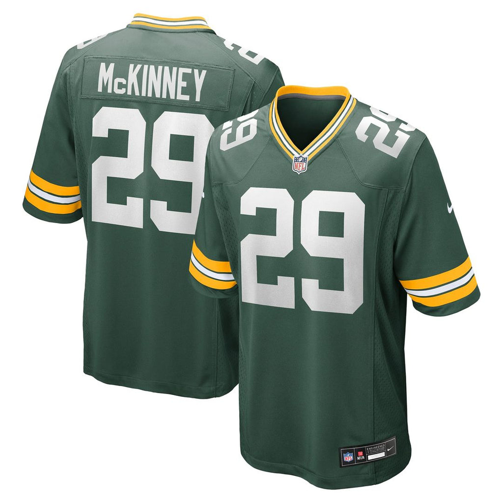 Green Bay Packers Xavier McKinney Nike Navy The 1923 Classic Game Jersey product image 7, provided for visual reference and