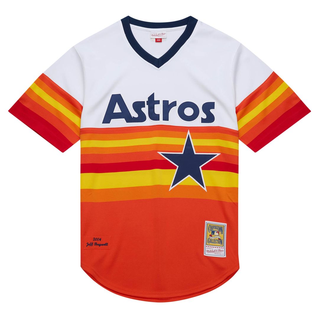 Houston Astros Jeff Bagwell Mitchell & Ness White 2004 Cooperstown Collection Authentic Throwback Jersey product image 2,
