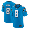 Carolina Panthers Jaycee Horn Nike Blue Alternate Game Jersey product image 1, provided for visual reference and product