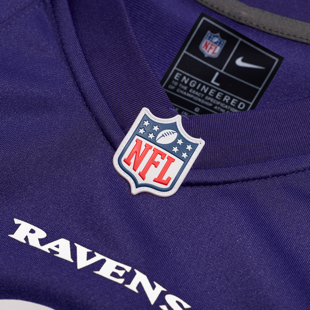 Baltimore Ravens Jamal Lewis Nike Purple Game Retired Player Jersey product image 4, provided for visual reference and