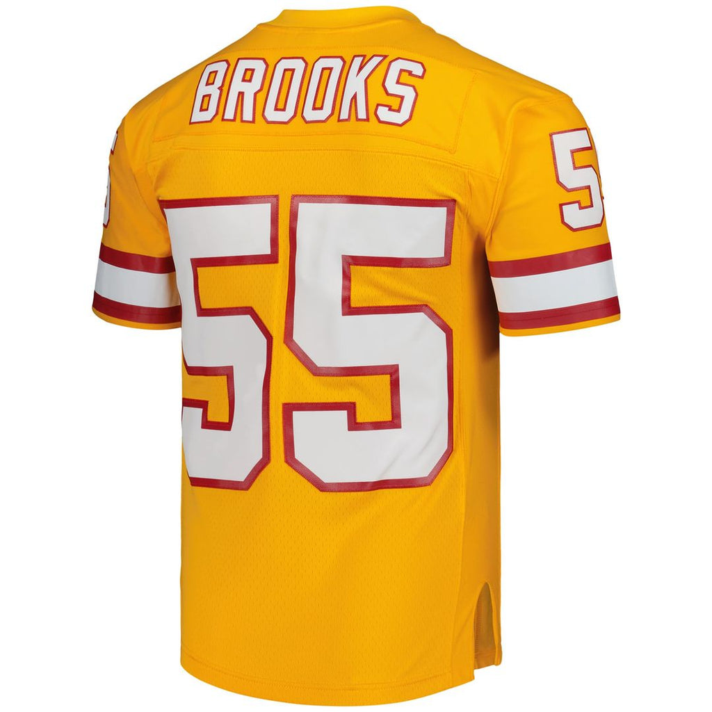 Tampa Bay Buccaneers Derrick Brooks Mitchell & Ness Orange Legacy Replica Jersey product image 3, provided for visual