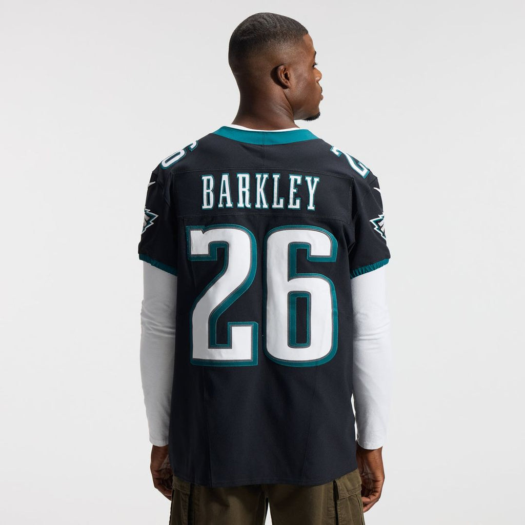 Philadelphia Eagles Saquon Barkley Nike Black Alternate Vapor F.U.S.E. Elite Jersey product image 16, provided for visual