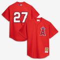 California Angels Vladimir Guerrero Mitchell & Ness Red Authentic Batting Practice Jersey product image 1, provided for