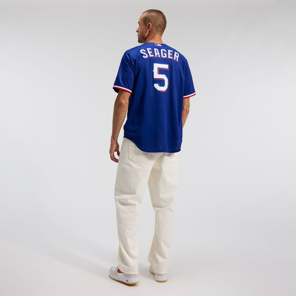Texas Rangers Corey Seager Nike Gray Road Replica Jersey product image 11, provided for visual reference and product detail