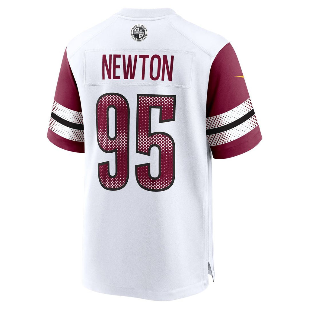 Washington Commanders Jer'Zhan Newton Nike White Game Jersey product image 3, provided for visual reference and product