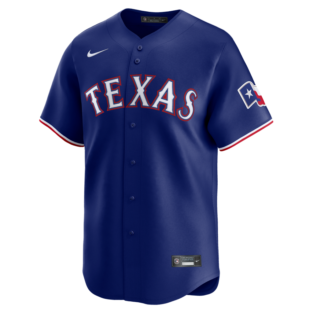 Texas Rangers Corey Seager Nike Royal Alternate 2 Limited Jersey product image 6, provided for visual reference and product