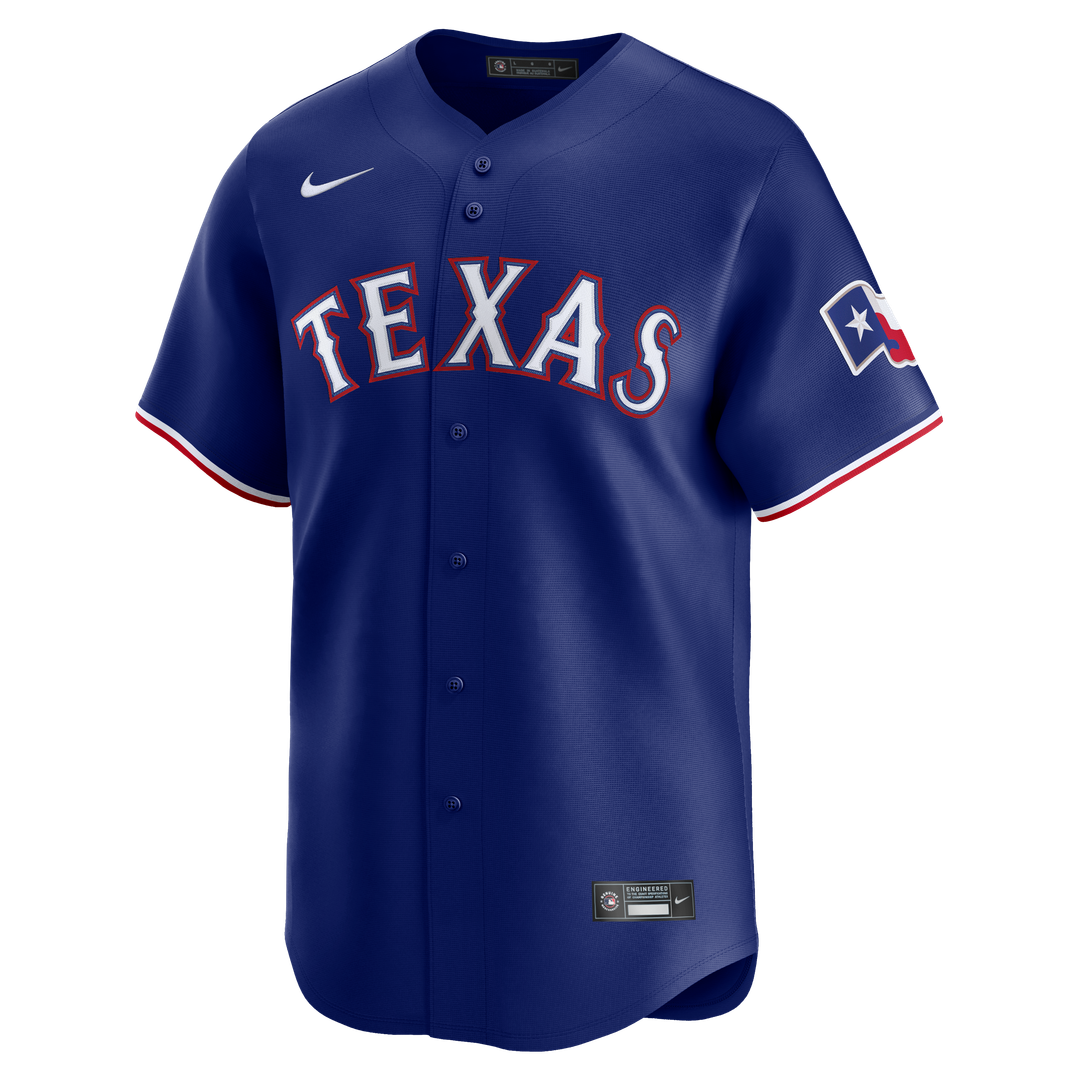 Texas Rangers Corey Seager Nike Royal Alternate 2 Limited Jersey product image 6, provided for visual reference and product