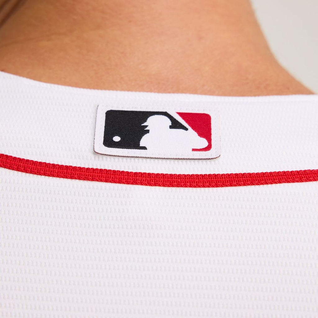 Cincinnati Reds Nike White Home Replica Team Jersey product image 9, provided for visual reference and product detail review
