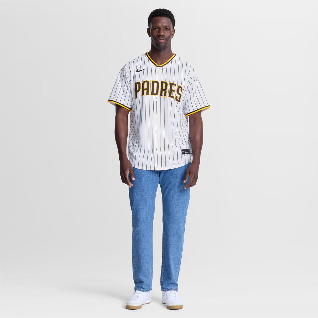 San Diego Padres Nick Pivetta Nike White Home Replica Jersey product image 4, provided for visual reference and product