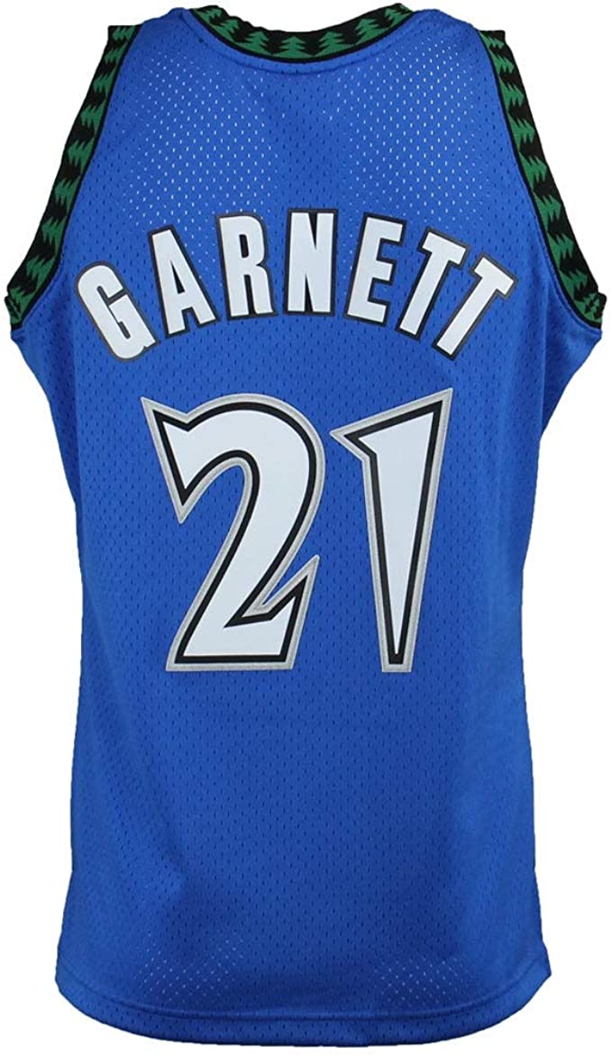 Minnesota Timberwolves Kevin Garnett Mitchell & Ness Blue 2003-04 Hardwood Classics Swingman Player Jersey for Men product
