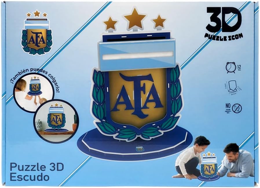 MINIX Official 3D Soccer Club Logo Puzzles product image 2, provided for visual reference and product detail review