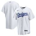 Los Angeles Dodgers Nike White Home Replica Jersey product image 1, provided for visual reference and product detail review