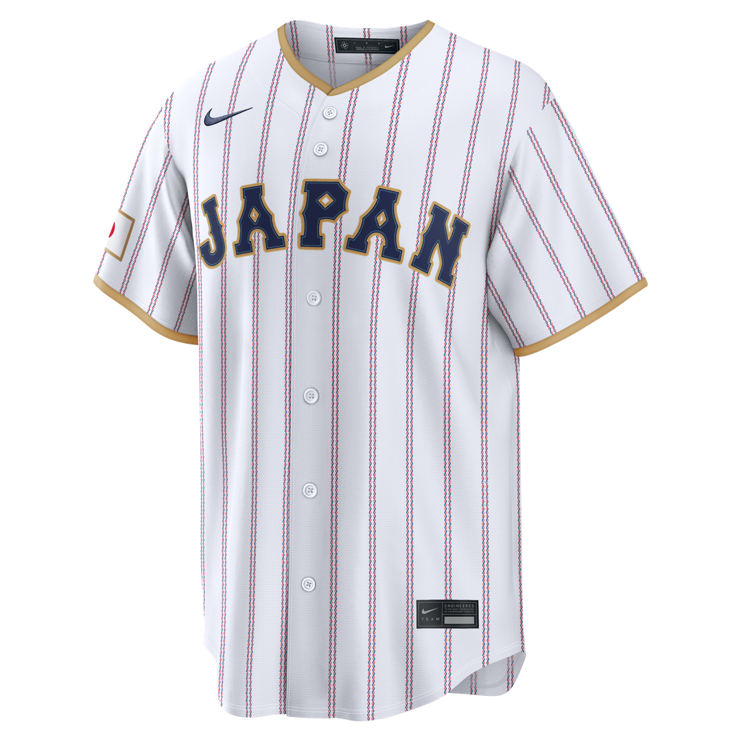 Japan Baseball Shohei Ohtani Nike White 2026 World Baseball Classic Home Stadium Jersey product image 2, provided for visual